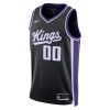 Dres Sacramento Kings Prilagođeni Nike 2023-24 Icon Edition Crno Swingman